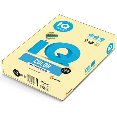 Papír IQ Color A4 120 g YE23 světle žlutá 250listů – Zboží Dáma