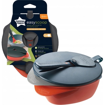 Tommee Tippee misky pro snadné nabírání Explora 2 ks 467188 – Zboží Dáma
