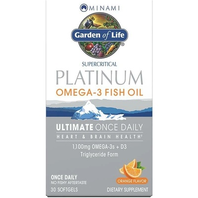 Garden of Life Minami Platinum Omega-3 rybí olej 30 kapslí