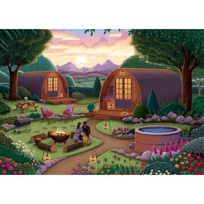 Falcon - Puzzle Glamping - 1 000 piese