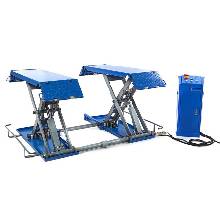 Mobilní 3 tunový nůžkový plně automatický hydraulicko-elektrický auto zvedák, 230V (TrueTech)