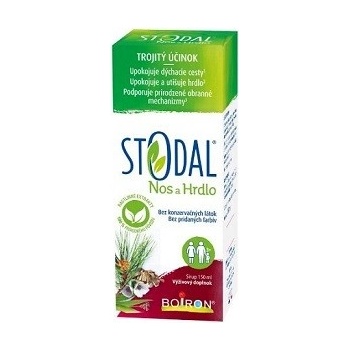 Stodal Nos a hrdlo 150 ml sirup