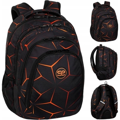 CoolPack Batoh Drafter Lava černo/oranžový