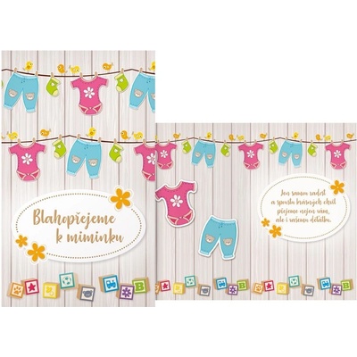Blahopřání - prádlo na šňůře