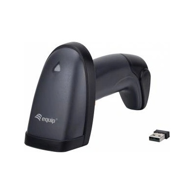 Htc equipement Equip 351024 четец на баркодове Ръчен баркод четец 1D/2D LED Черен