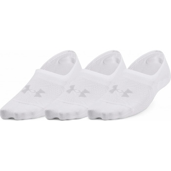 Under Armour Women's UA Breathe Lite Ultra Low Socks 3-Pack White/Mod Gray