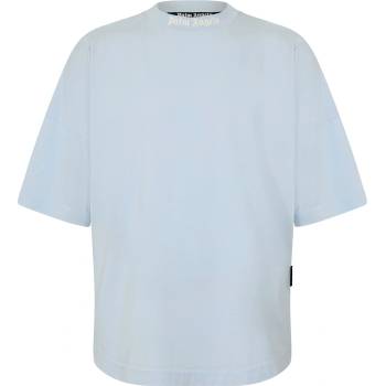Palm angels Тениска PALM ANGELS Men's Oversized T-Shirt - Blue/White