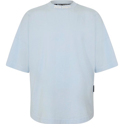 Palm angels Тениска PALM ANGELS Men's Oversized T-Shirt - Blue/White
