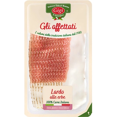 Gigi Lardo s bylinkami plátky 10 g