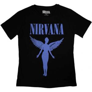 Nirvana Angelic Blue Mono Black M Дамски Риза (NIRVTS82LB02)
