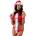 Roxana Eротичен комплект Снежанка "santas girl alicia" размер l-xl