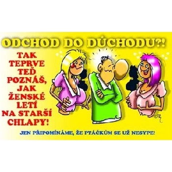 Vtipné přání - důchod