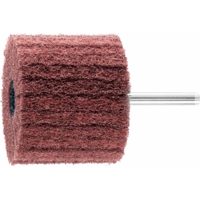 Bibielle RB0025 | Brúsny vejár z brúsneho rúna so stopkou 60x40-6 mm, Z180 MEDIUM - stredý