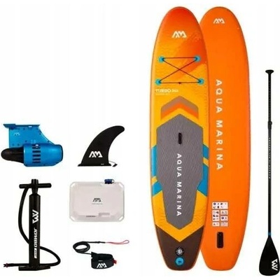 Paddlingové prkno SUP AQUA MARINA Go Turbo 366 cm + elektrický motor BlueDrive S