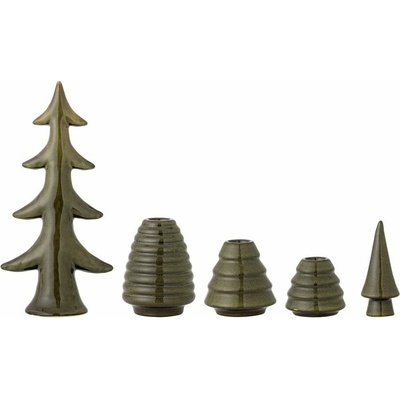 Kameninové svietniky v súprave 5 ks Woods – Bloomingville