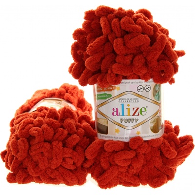 Alize Puffy 36 rezavá