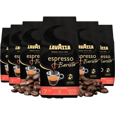 LAVAZZA Espresso Barista Gran Crema кафе на зърна 6x1 kg