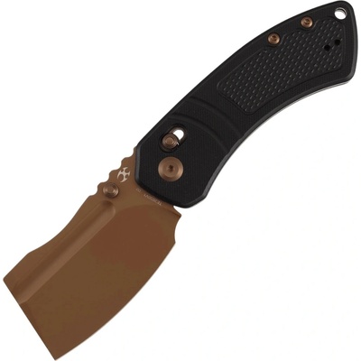 Kansept Korvid V Rose Gold Coated D2 Black G10 TE2030V1