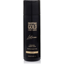 Dripping Gold Luxury Tanning Lotion hydratačné samoopaľovacie mlieko pre intenzívne opálenie odtieň Medium 200 ml