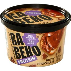Rabeko Protein Chocolate Spread | with 20% Protein [250 грама] Шоколад с ядки