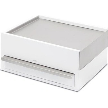 Umbra šperkovnice STOWIT bílá nikl