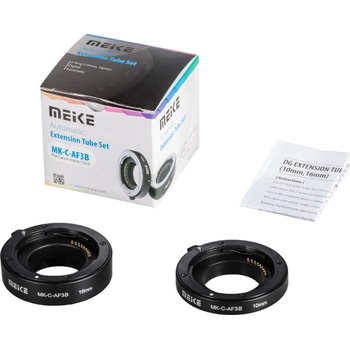Meike makro mezikroužky pro Canon M s přenosem clony ECO