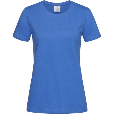 Stedman Tričko Classic-T Fitted Women krátký rukáv dámské Modrá královská jasná