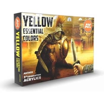 AK-Interactive Yellow Essential Colors 3Gen Set