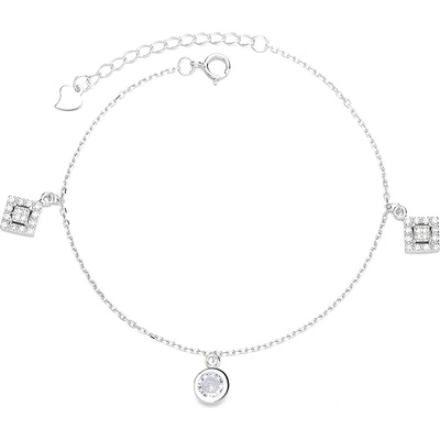 DELIS Гривна, сребро 925, jw1220, елегантен модел, с родиево покритие (jw1220)