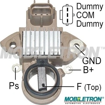 Regulátor alternátoru Mitsubishi A4A3F38062, A5TL0491
