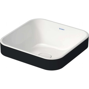Duravit Happy D. 2 Plus 40x40 cm matt white/antracit (2359406100)