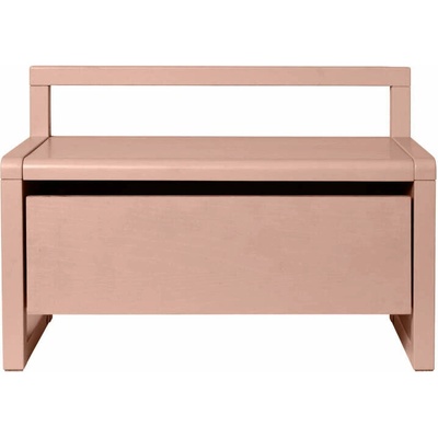 Ferm Living Lavica s úložným priestorom Little Architect, rose