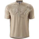Gonso Мъжка фланелка с къс ръкав за колоездене Gonso Adventure Jersey 3/4 Zip Cycling jersey - Jonesboro Cream (056-4106-0111)