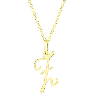 Gemmax Zlatý řetízek s písmenem „Z“ GUSYN-42781-36261