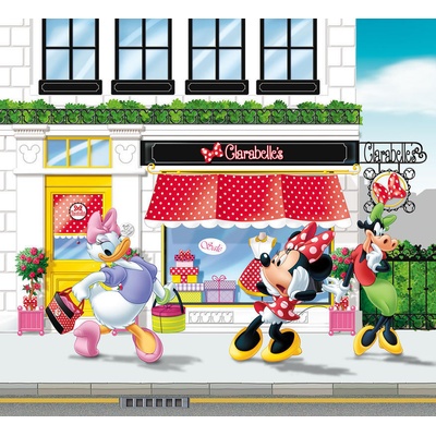 Závěsy foto Minnie Mouse 180x160cm FCS XL 4310