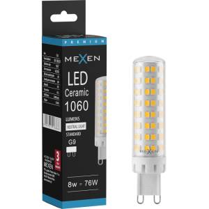Mexen Aura LED крушка G9, 8W, Неутрална - 4000K, 1060 lm - L121-G9-0840-01 (L121-G9-0840-01)