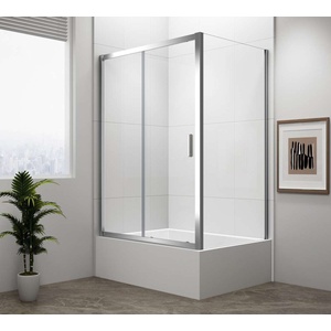 POLYSAN Deep - Душ ъгъл 110x90 см, L/R вариант, прозрачно стъкло/хром MD1116MD3316 (MD1116MD3316)