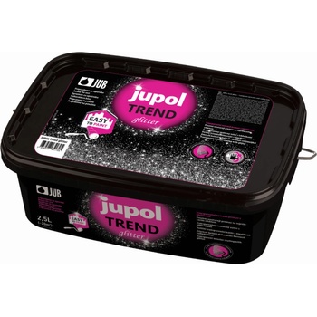 JUB JUPOL Trend glitter - dekoratívny náter s trblietkami - transparentny - 2,5 l