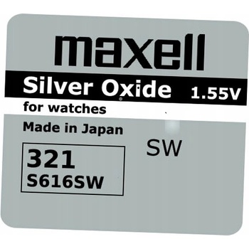 Maxell 321/SR616SW/V321 1ks