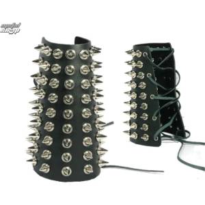 Black & metal кожа на гривната bwz-111