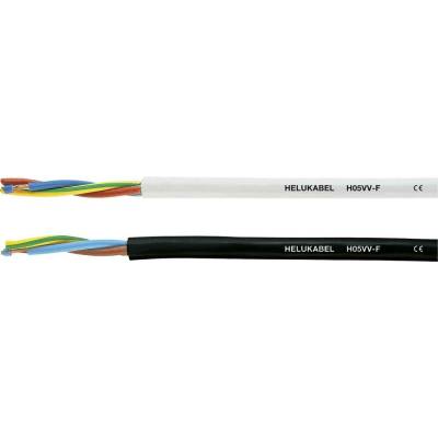 Helu H05VV-F 29452-1000 el. kábel hadicový 3 G 0.75 mm² 1000 m čierna