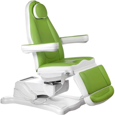 Beauty system elektrické kosmetické křeslo Mazaro BR-6672B green