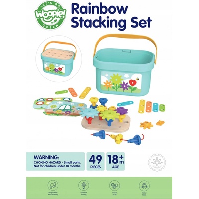 WOOPIE GREEN Constructive Montessori Motor BOX 12v1 FSC