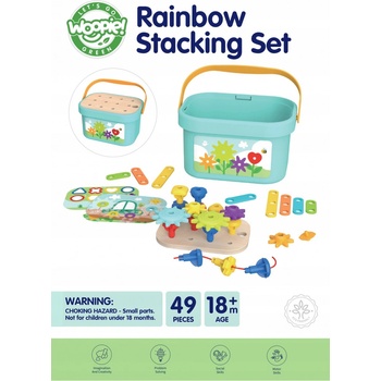 WOOPIE GREEN Constructive Montessori Motor BOX 12v1 FSC