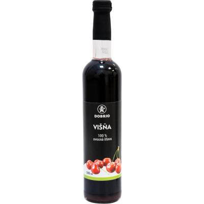 Dobrio Višňa 100% ovocná šťava BIO 500 ml
