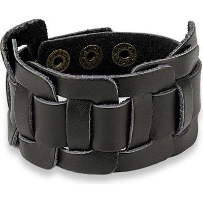 Steel Edge kožený SESL0220 černá