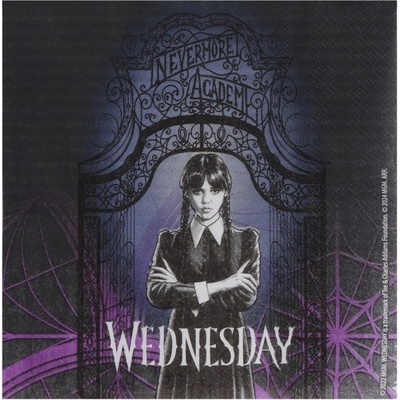 CHAKS Ubrousky papírové Wednesday 20ks 33x33cm
