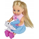 Bábiky SIMBA Bábika Evi s kočíkom