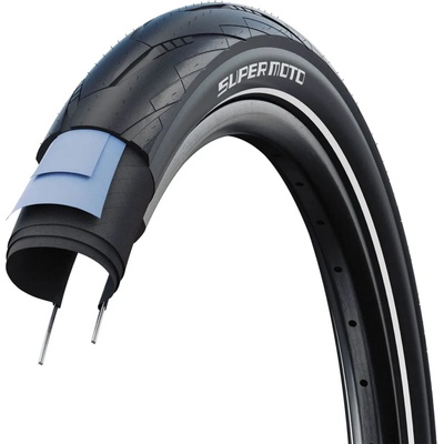 Schwalbe SUPER MOTO Addix Green DD RaceGuard černá+reflexní pruh průměr/šíře 29 x 2,4