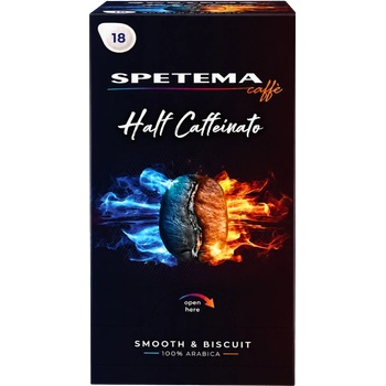 Spetema Caffe Кафе дози Spetema Half Caffeinato, 18 дози